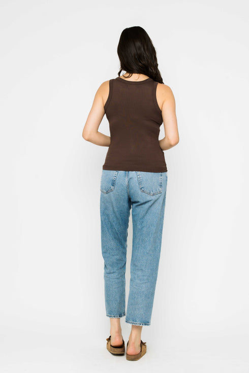 Leanne-Crew Neck Tank